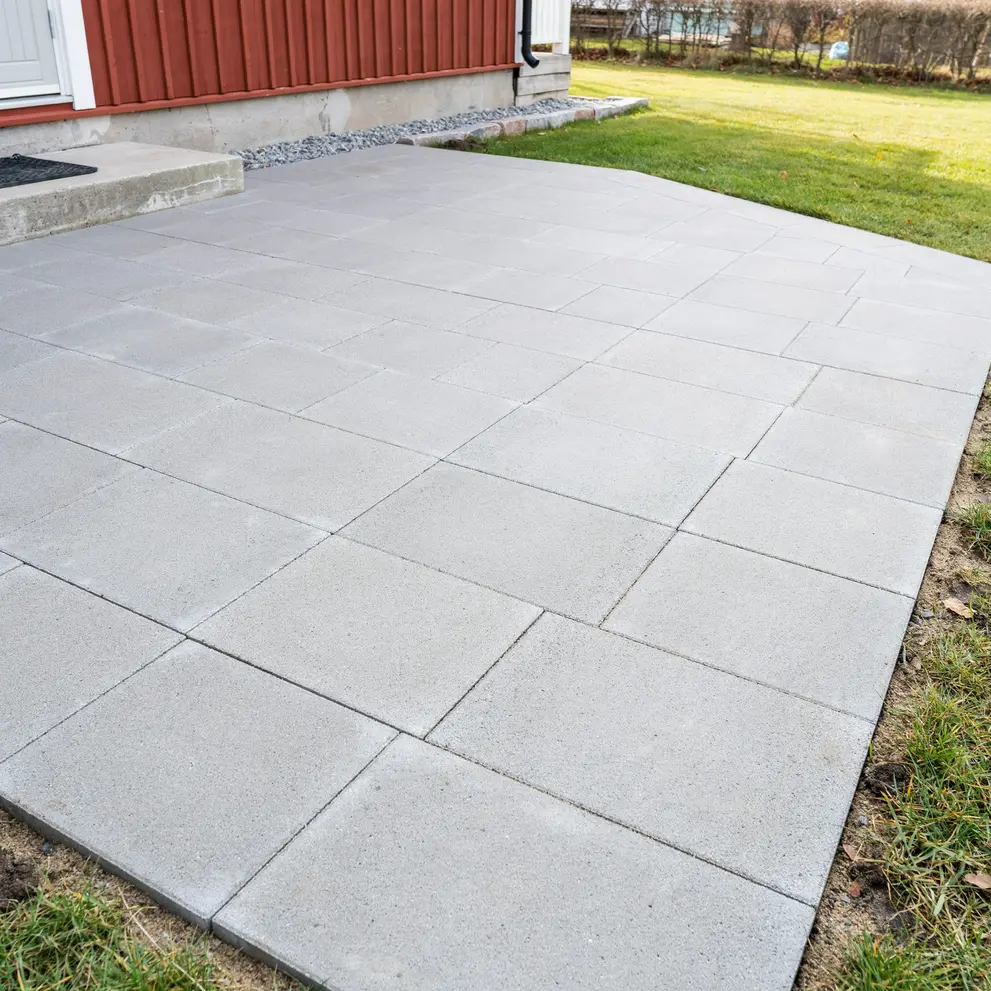 lagga betongplattor haninge vendelso jordbro stockholm